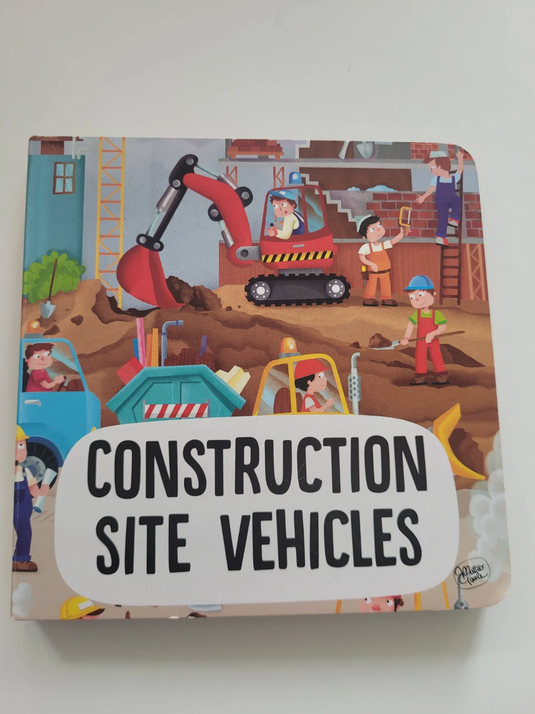 Sassi Construction Site Vehicles Book + Giant Puzzle - photo 5