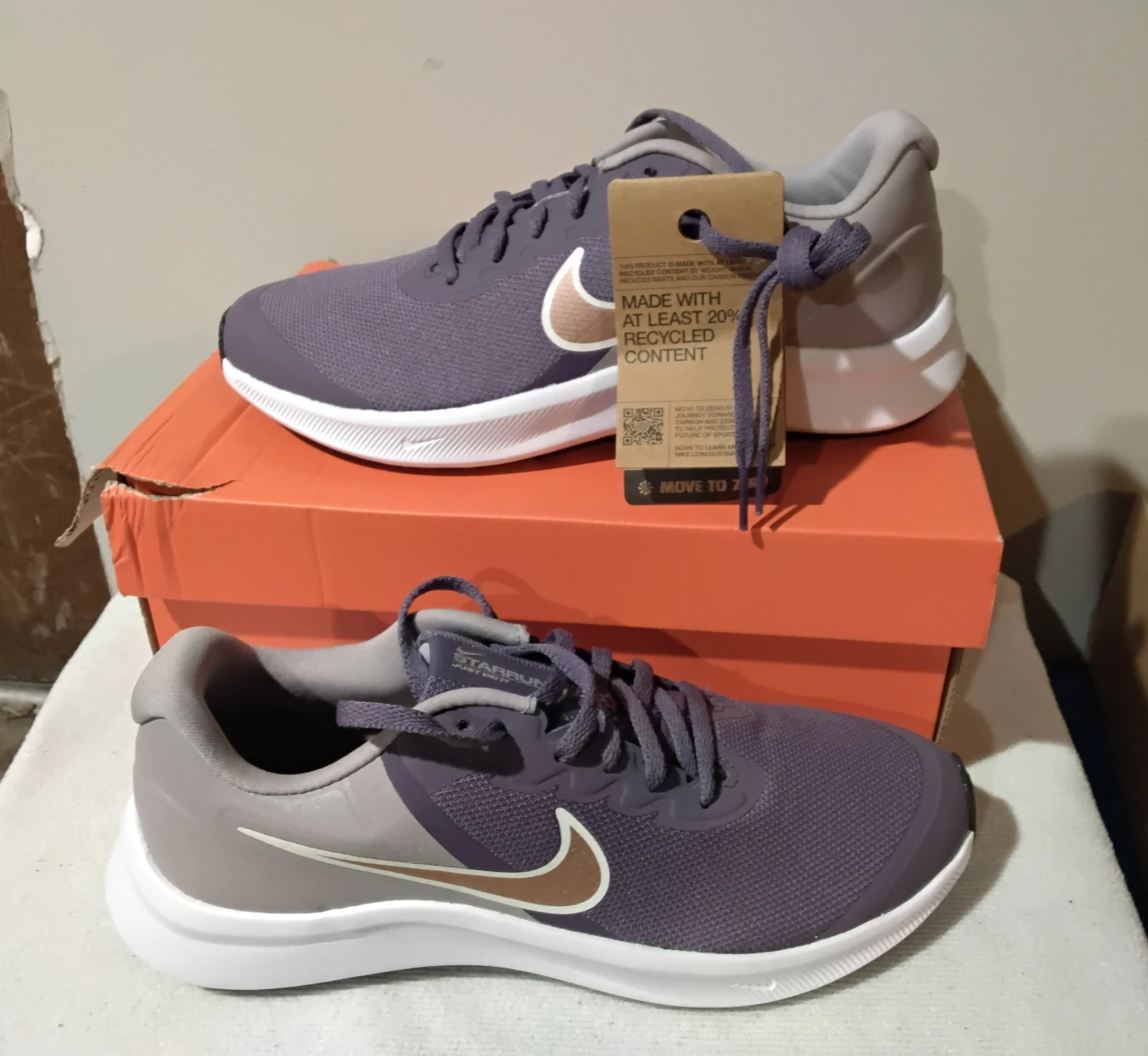 Nike Star Runner 4 Shoes - Purple/Grey