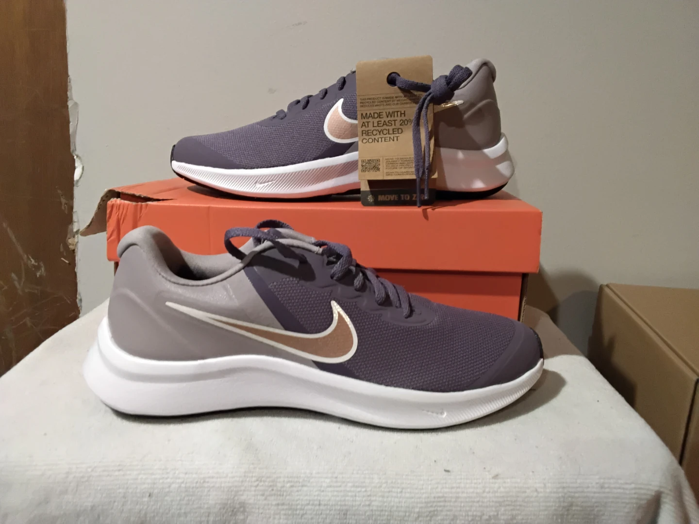 Nike Star Runner 4 Shoes - Purple/Grey - photo 2