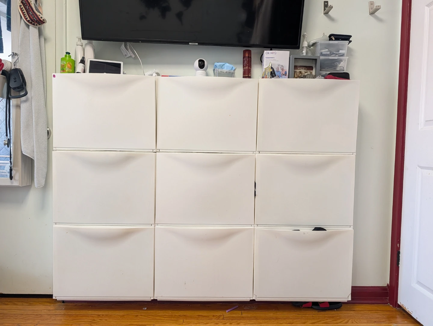 IKEA TRONES Storage Cabinet - White (14pcs)
