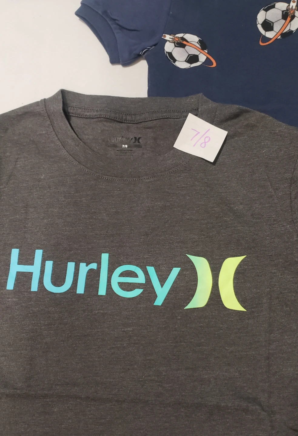 Brand new Boys T-shirts 3Pcs Pekkle Hurley - photo 2