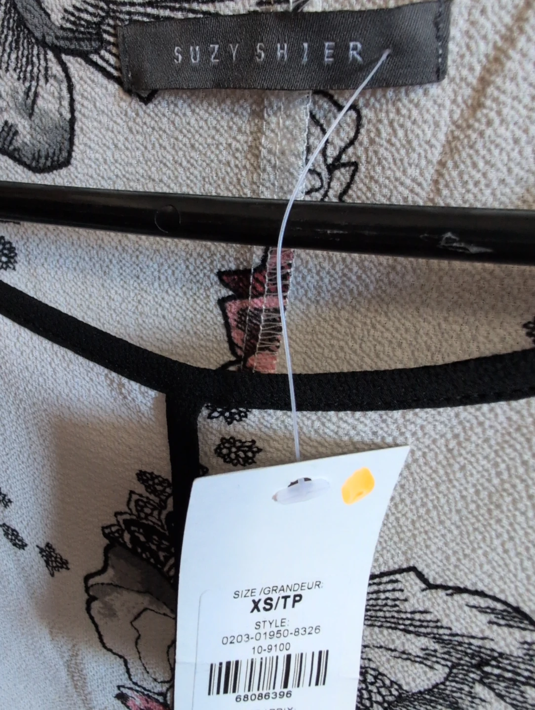 Suzy Shier Women's Floral Print Top - XS/TP - photo 2