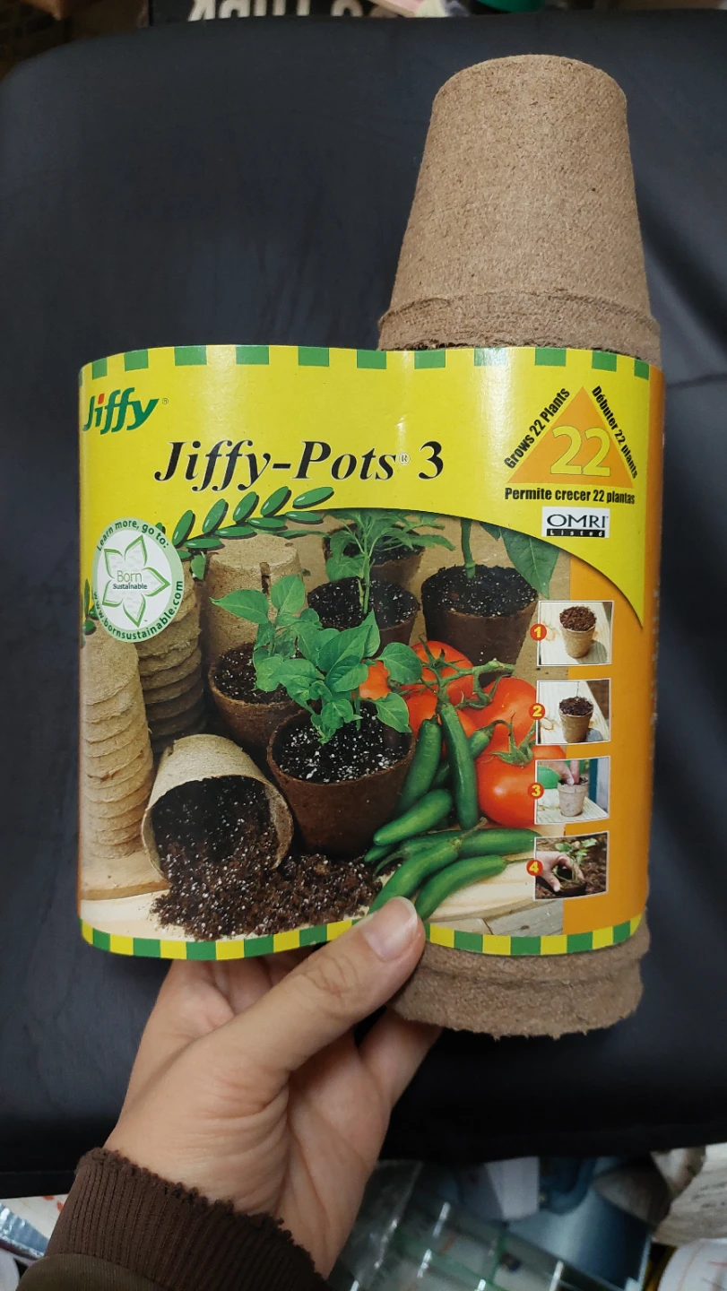 Jiffy-Pots 3 - 13 Biodegradable Pots
