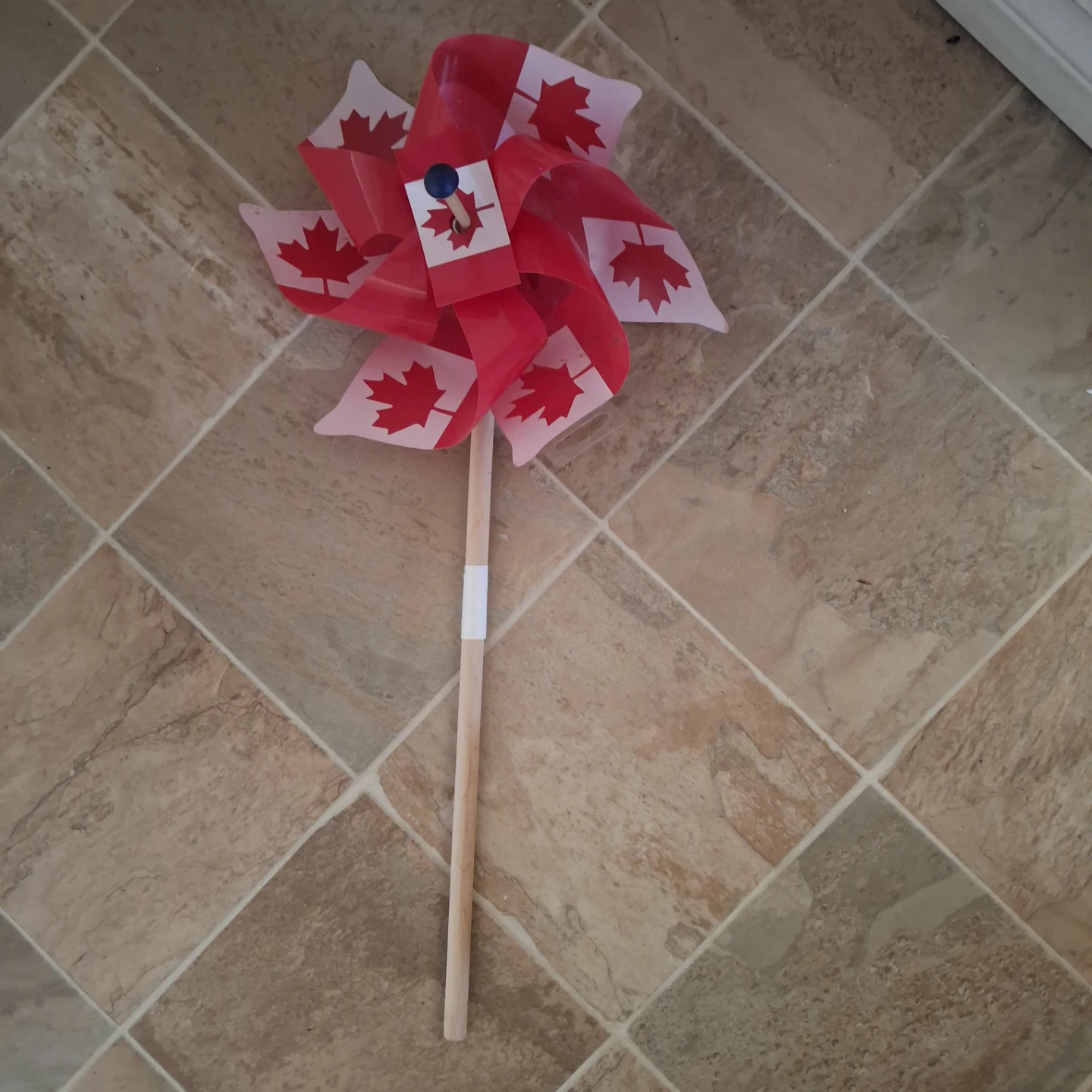 Canadian Flag Pinwheel windmill - photo 2