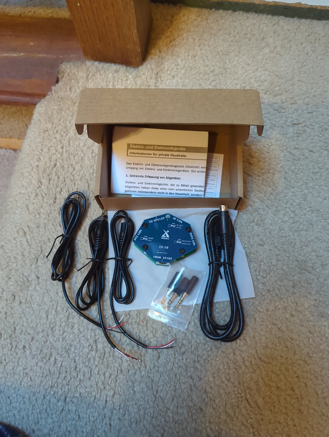 Xiegu CE-19 Data Interface Expansion Card - photo 2
