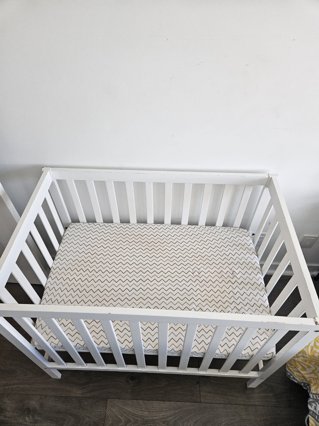 White Baby Crib - photo 5