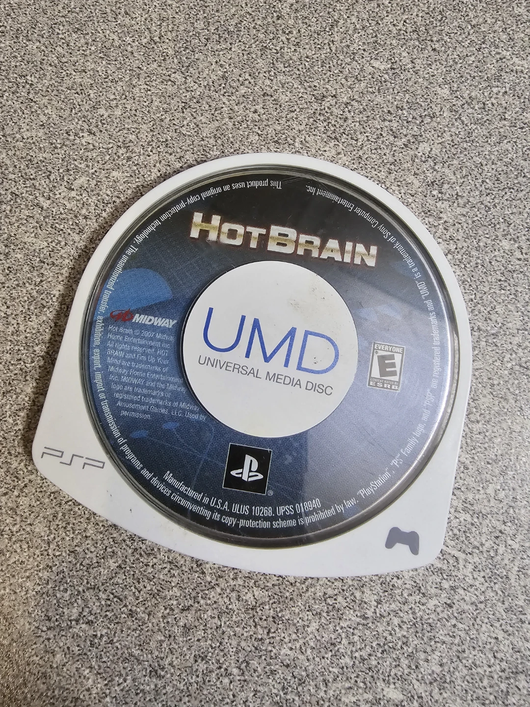 Hot Brain UMD for PSP