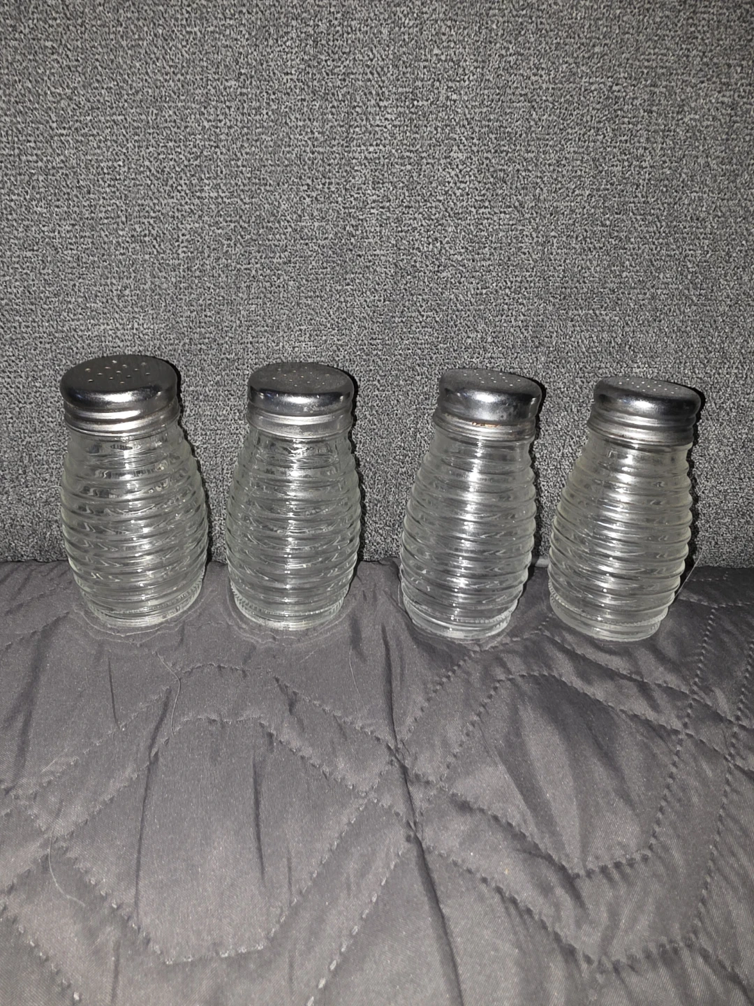 2 sets of salt and pepper shakers