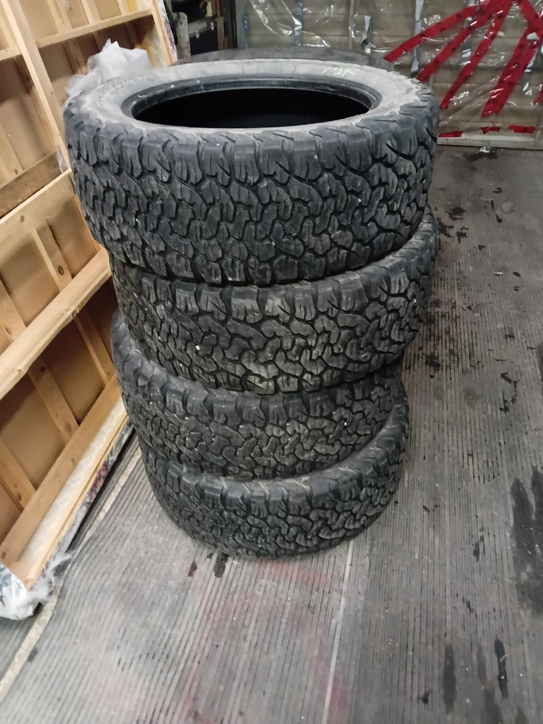 BFGoodrich LT275/55R20 All-Terrain Tires (Set of 4)