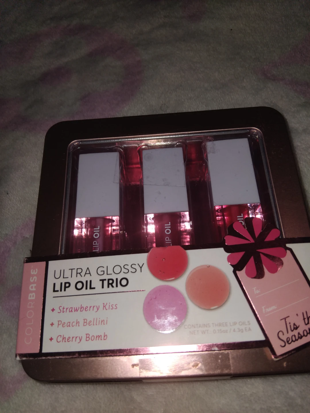 COLORBASE Ultra Glossy Lip Oil Trio - photo 2