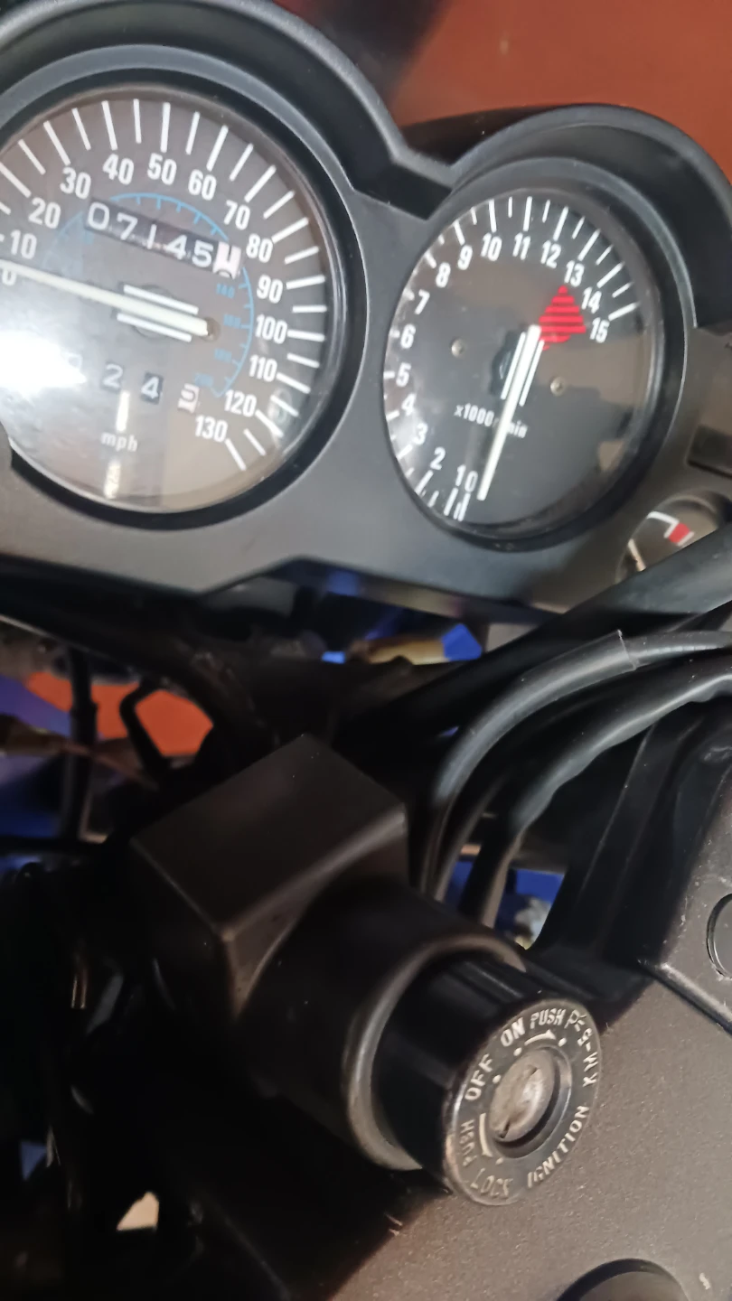 Blue Kawasaki Motorcycle ninja 250cc 06 - photo 3