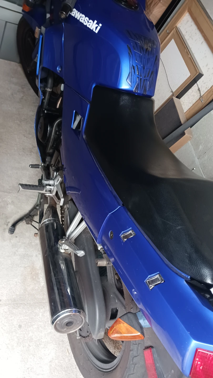 Blue Kawasaki Motorcycle ninja 250cc 06 - photo 4