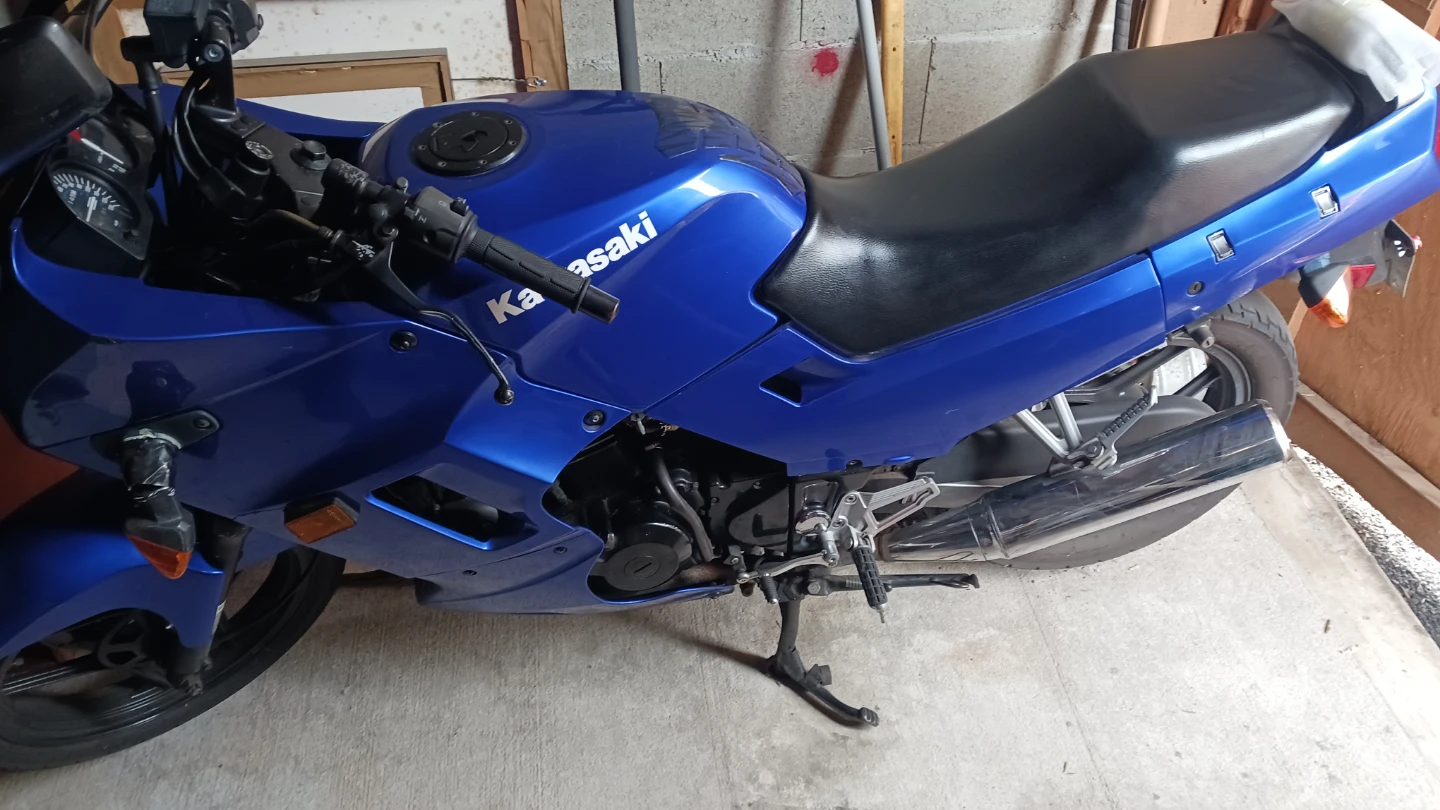 Blue Kawasaki Motorcycle ninja 250cc 06 - photo 5