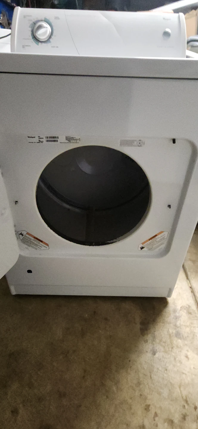 Whirlpool White Gas Dryer - photo 5