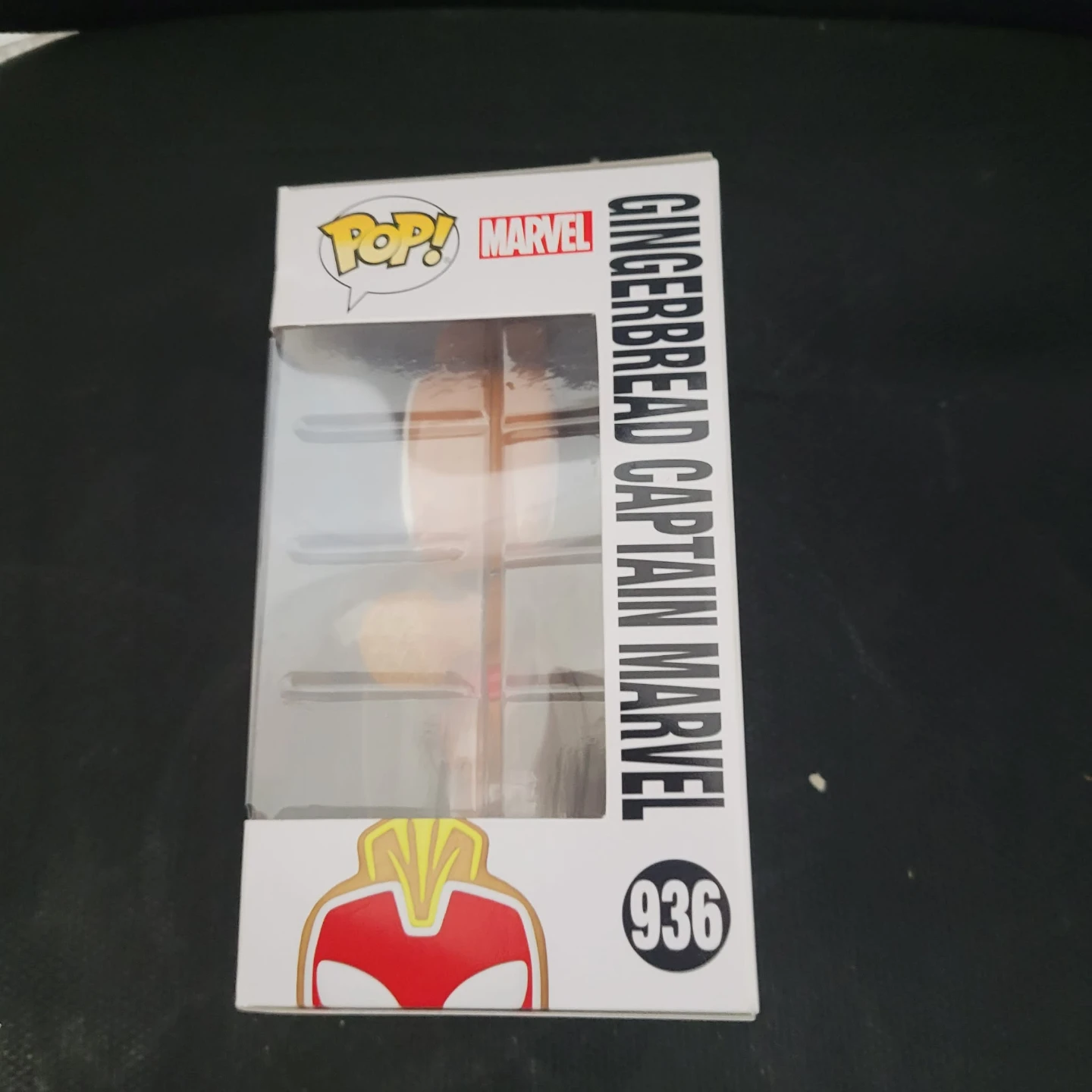 Funko Pop! Marvel Gingerbread Captain Marvel #936 - photo 2