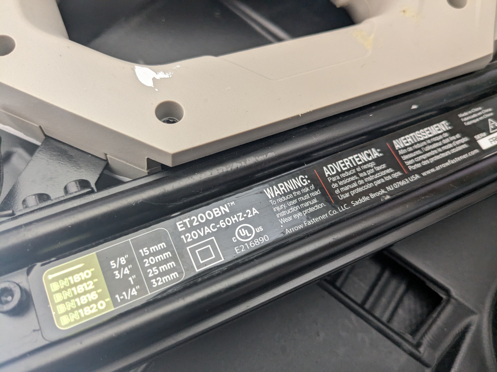 Arrow Professional Electric Nailer - photo 3
