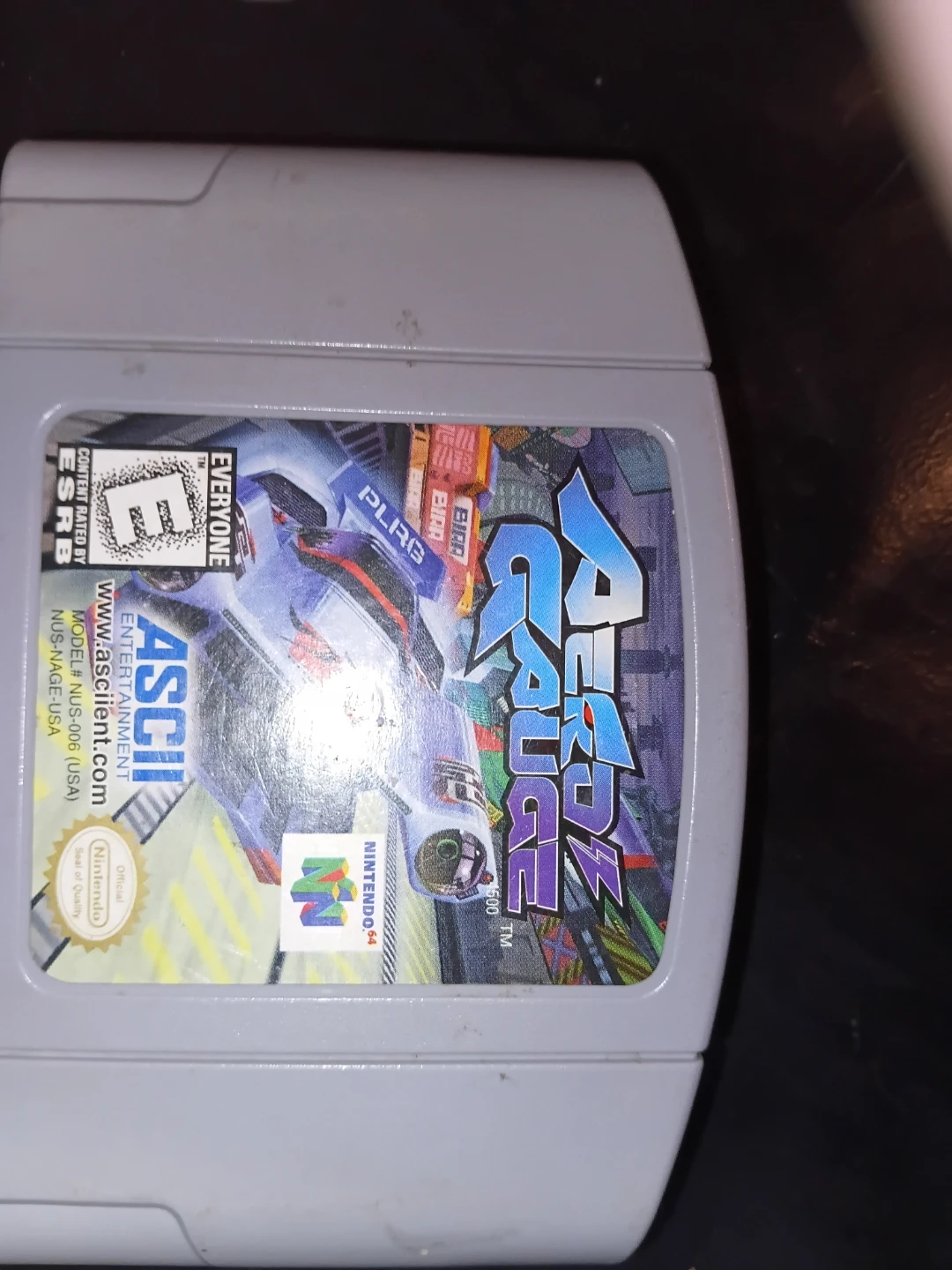 Wipeout 64 Nintendo 64 Game Cartridge