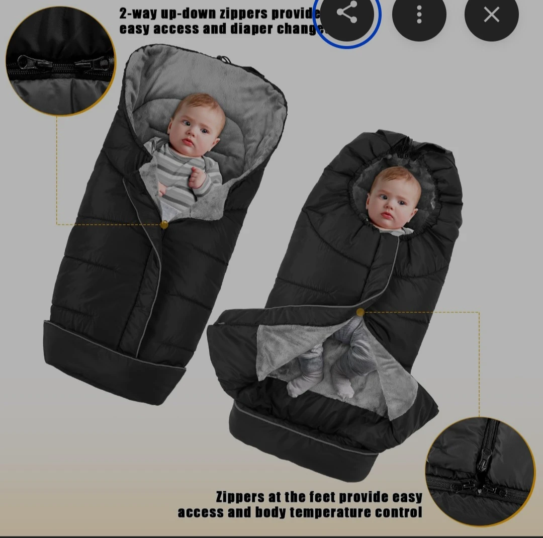 Stroller Footmuff Winter Cover brand new - photo 4