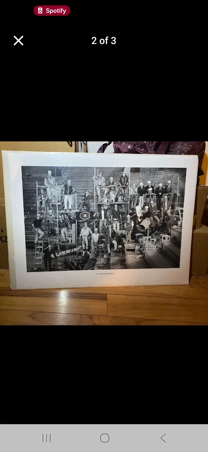 Montreal Canadiens promo print - photo 3