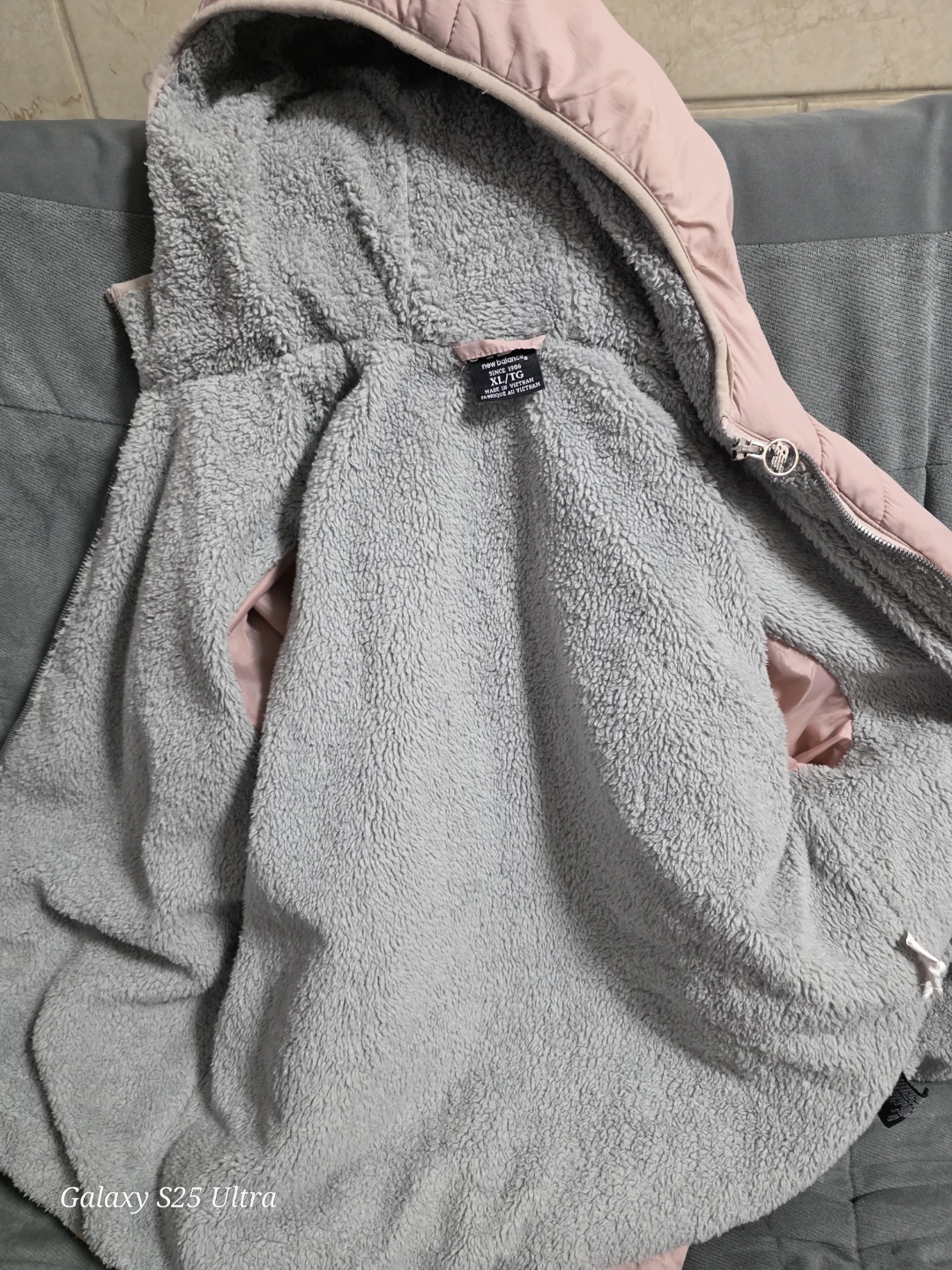 New Balance Puffer Jacket XL/TG Pink - photo 3