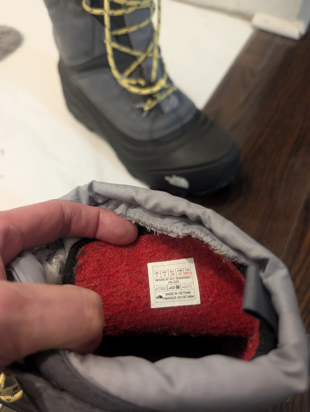 The North Face Winter Boots - Grey/Black - photo 2