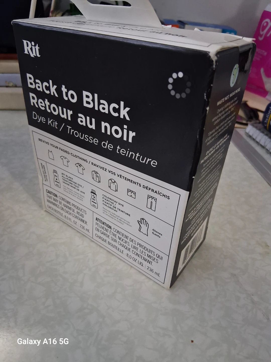 Rit Back to Black Dye Kit Brand New - photo 2