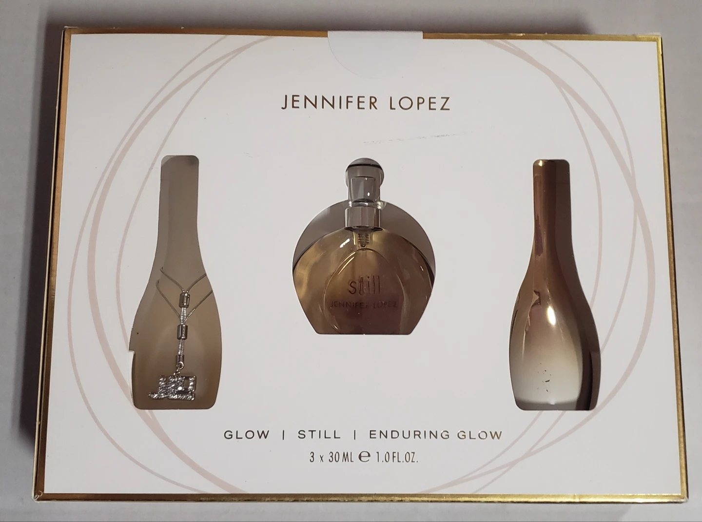 Jennifer Lopez Fragrance 3 Set Glow, New in Box!