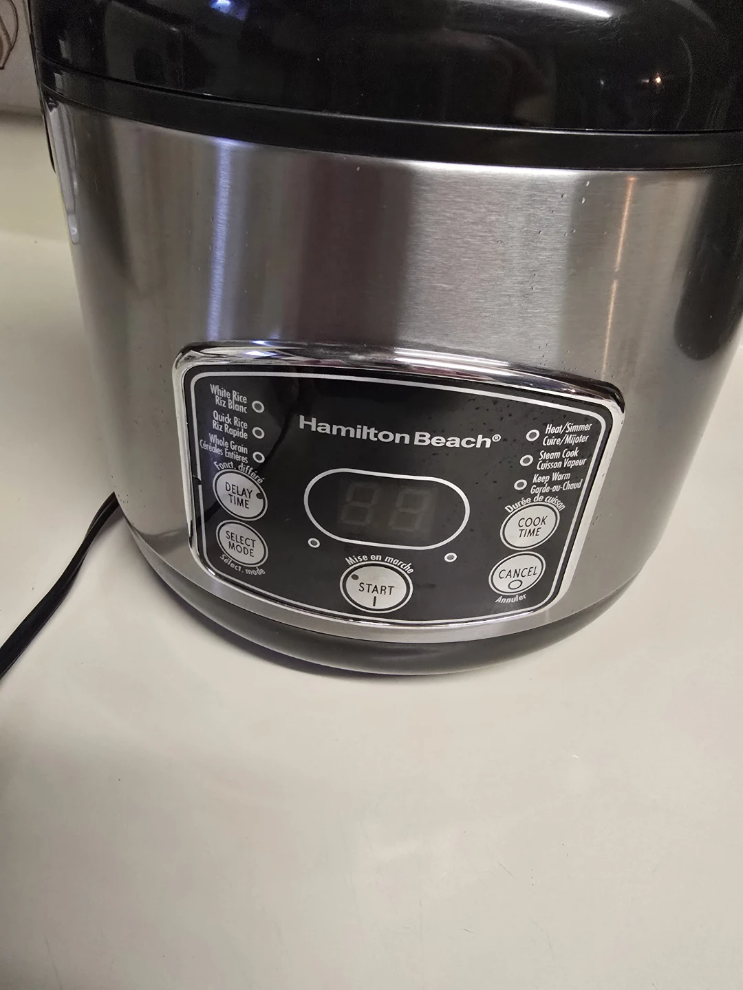 Hamilton Beach Digital Simplicity Rice Cooker and Steamer - photo 4