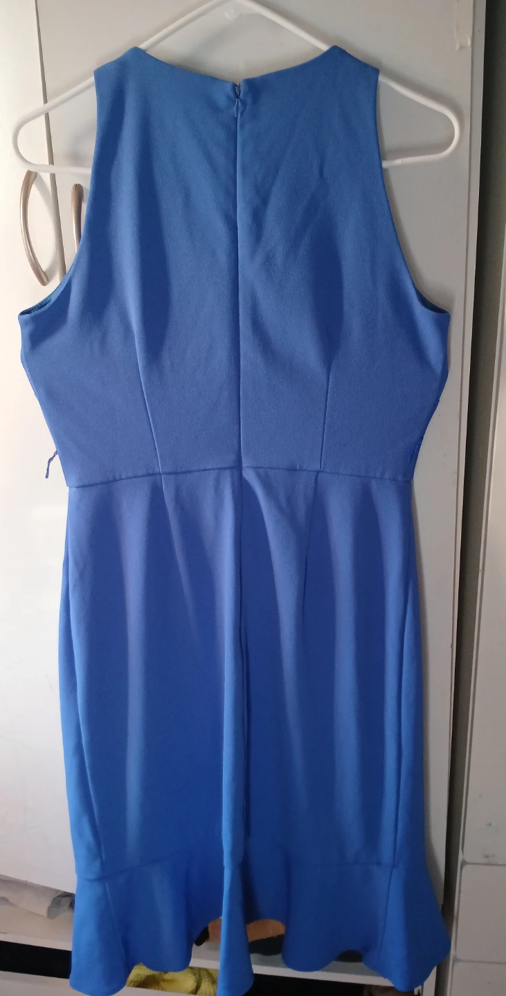 Shelby & Palmer Blue Sleeveless Dress - Size 8 - photo 4