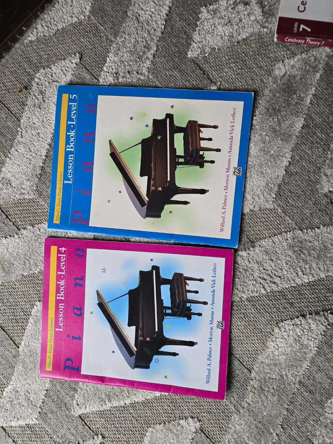 Alfred's Basic Piano Library Lesson Books Levels 4 & 5