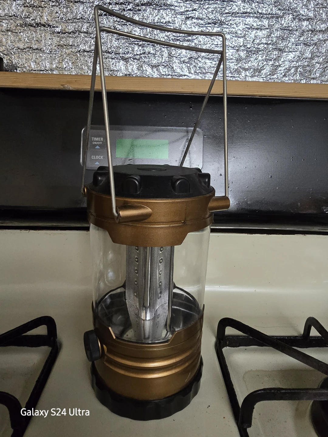 ❤️ Camping LED Hurricane Lantern Portable Battery Operated - photo 2