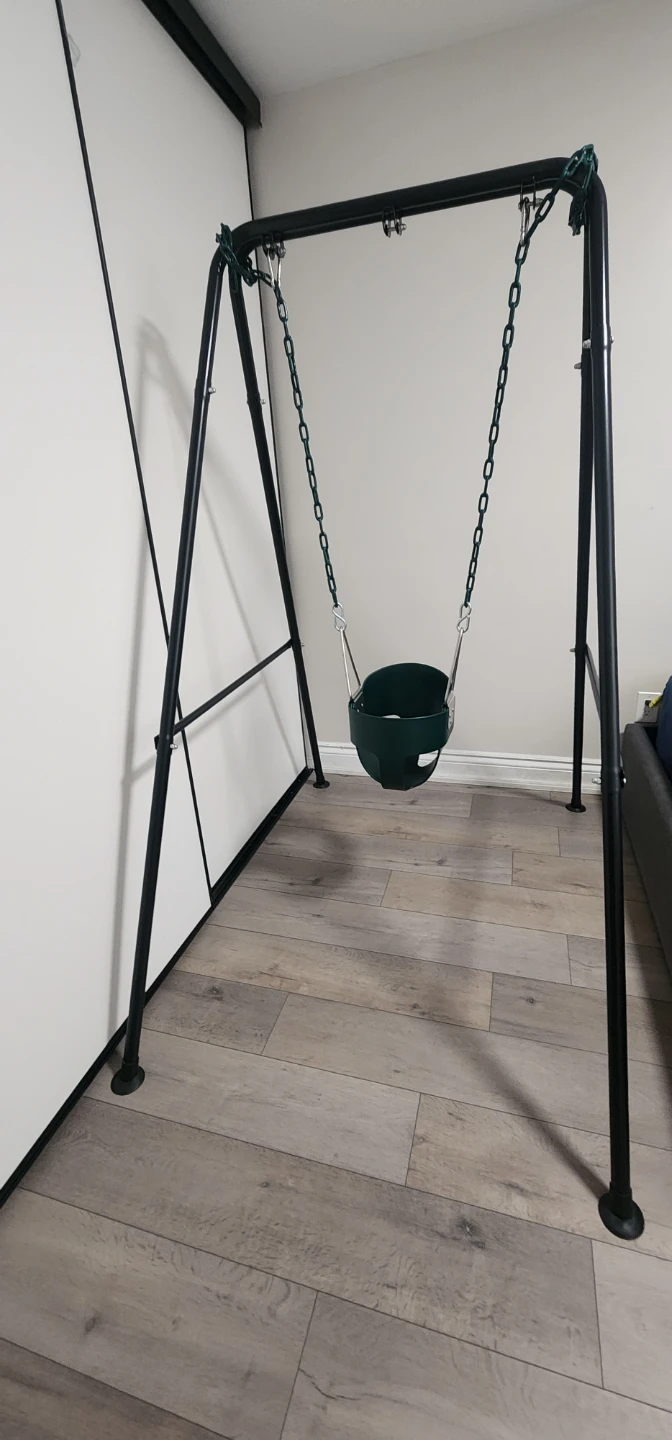 KINSPORY Toddler Swing and Stand set