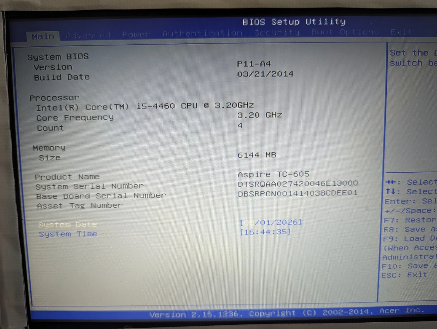 Acer Aspire TC-605 Desktop PC - Intel Core i5 - photo 5