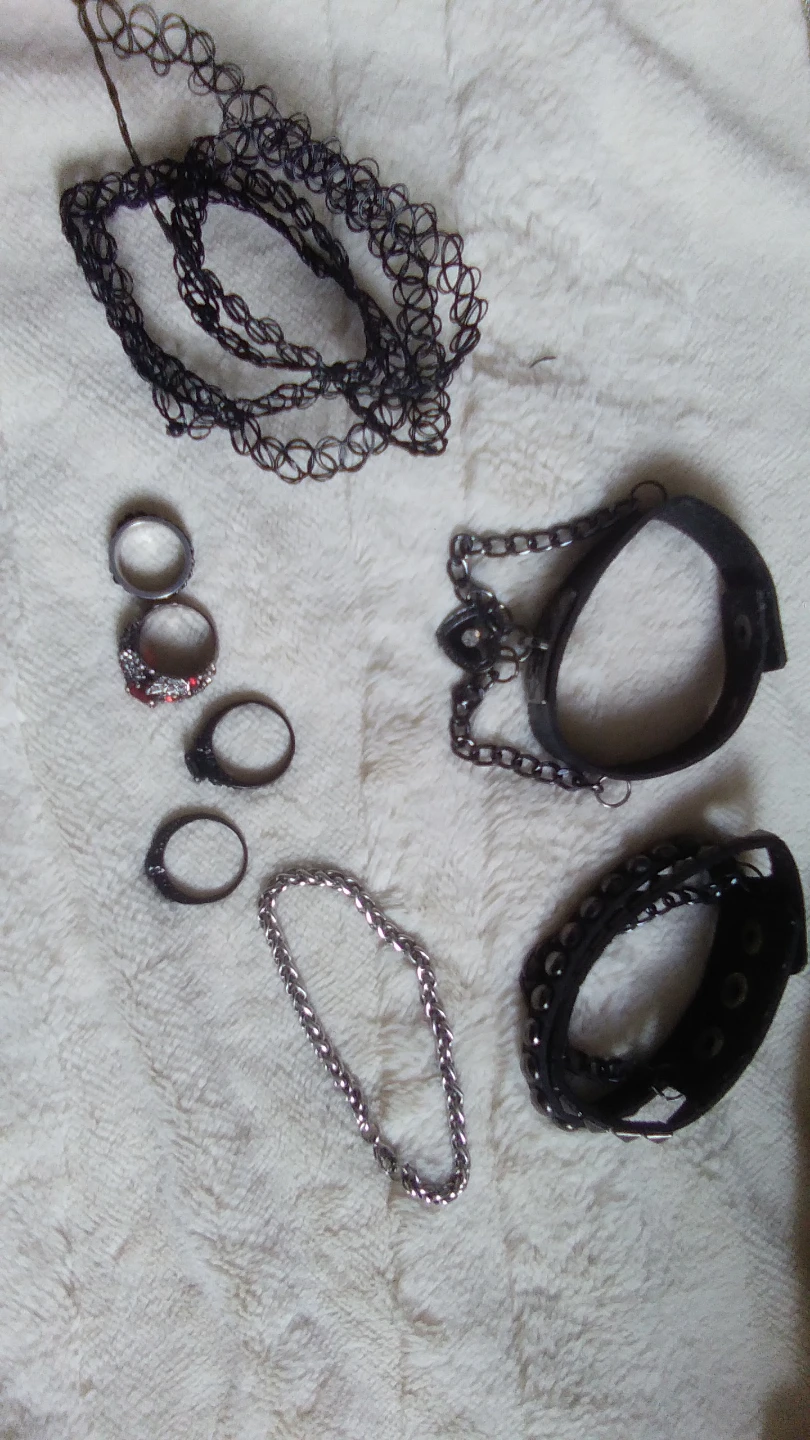 Assorted Gothic Jewelry Set
