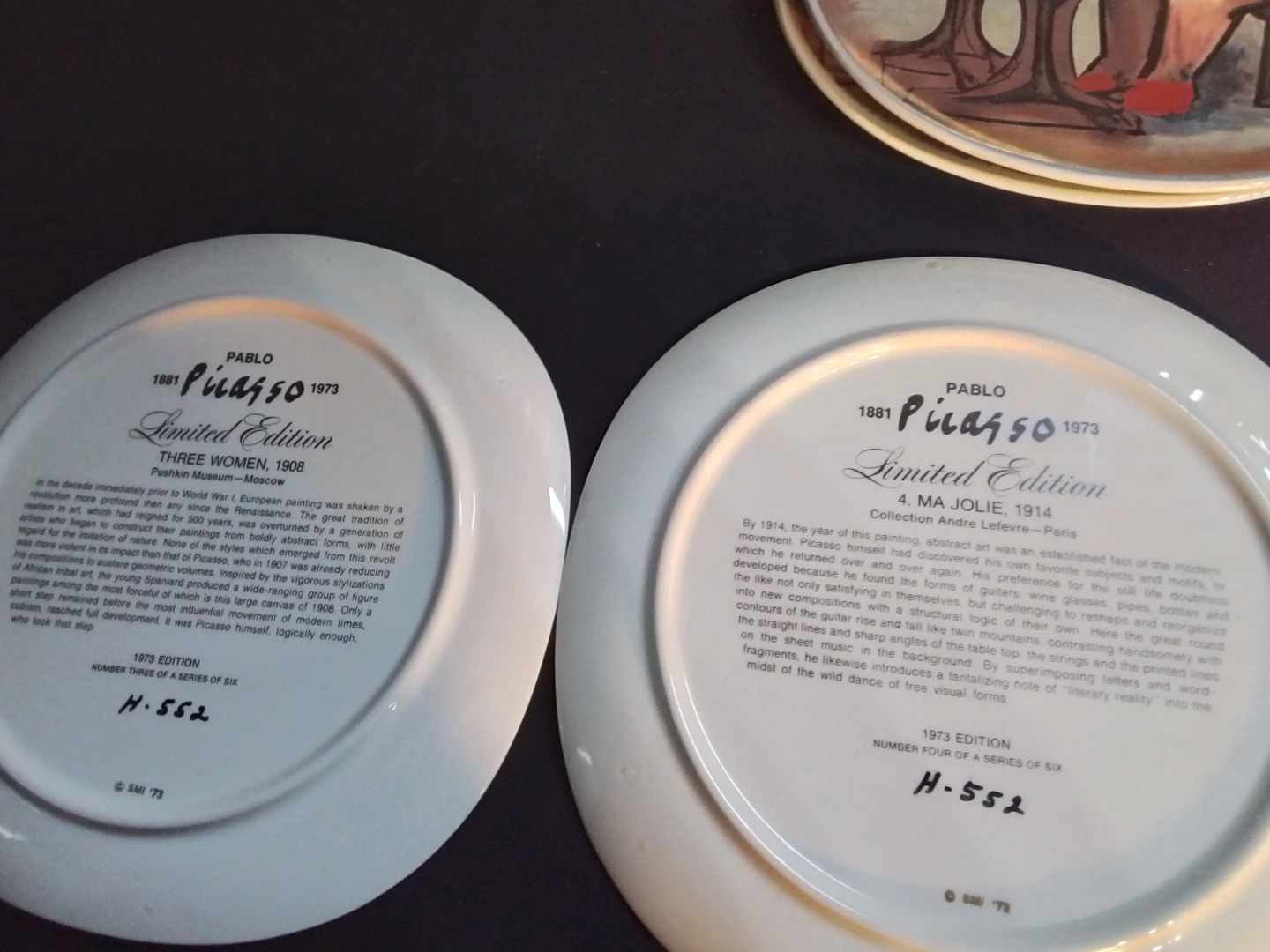 Collection of 6 Pablo Picasso Limited Edition Plates - photo 5