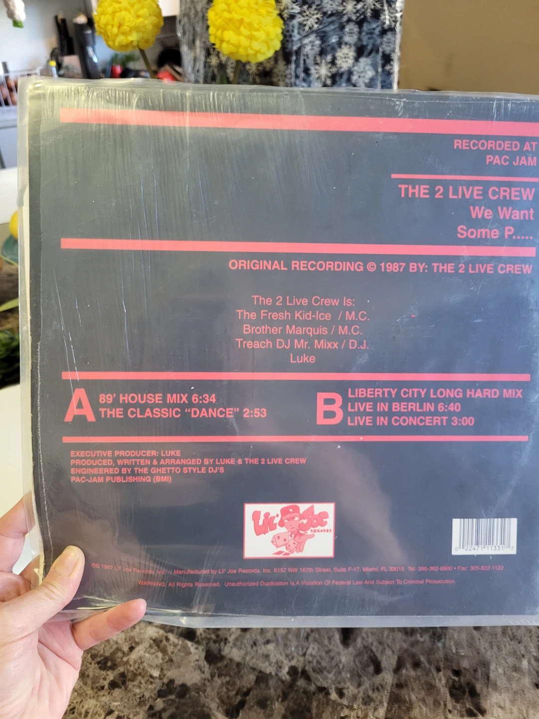 The 2 Live Crew - We Want Some P... LP - Classic Limited Edition - photo 2
