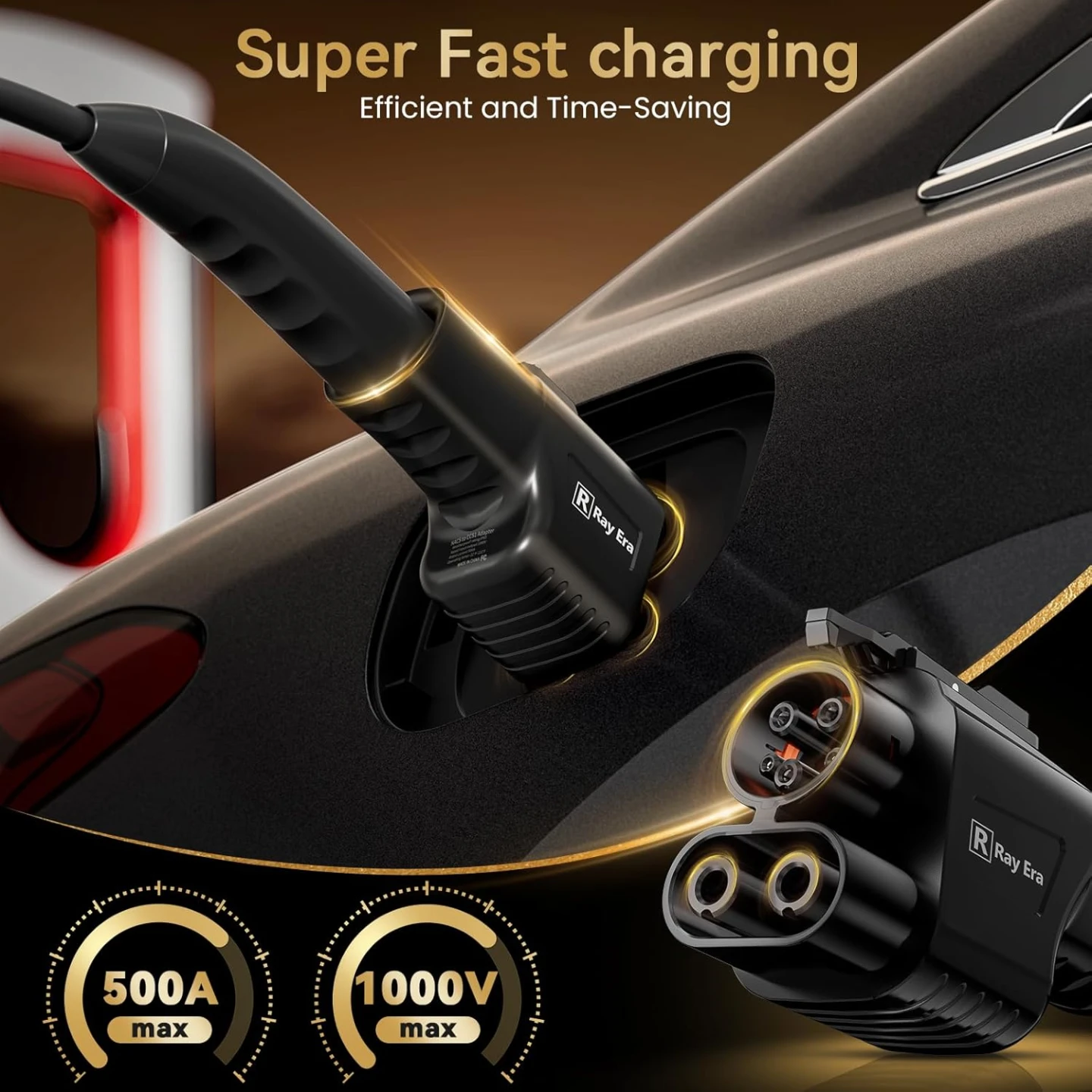NACS to CCS1 EV Charging Adapter New in Box - photo 4