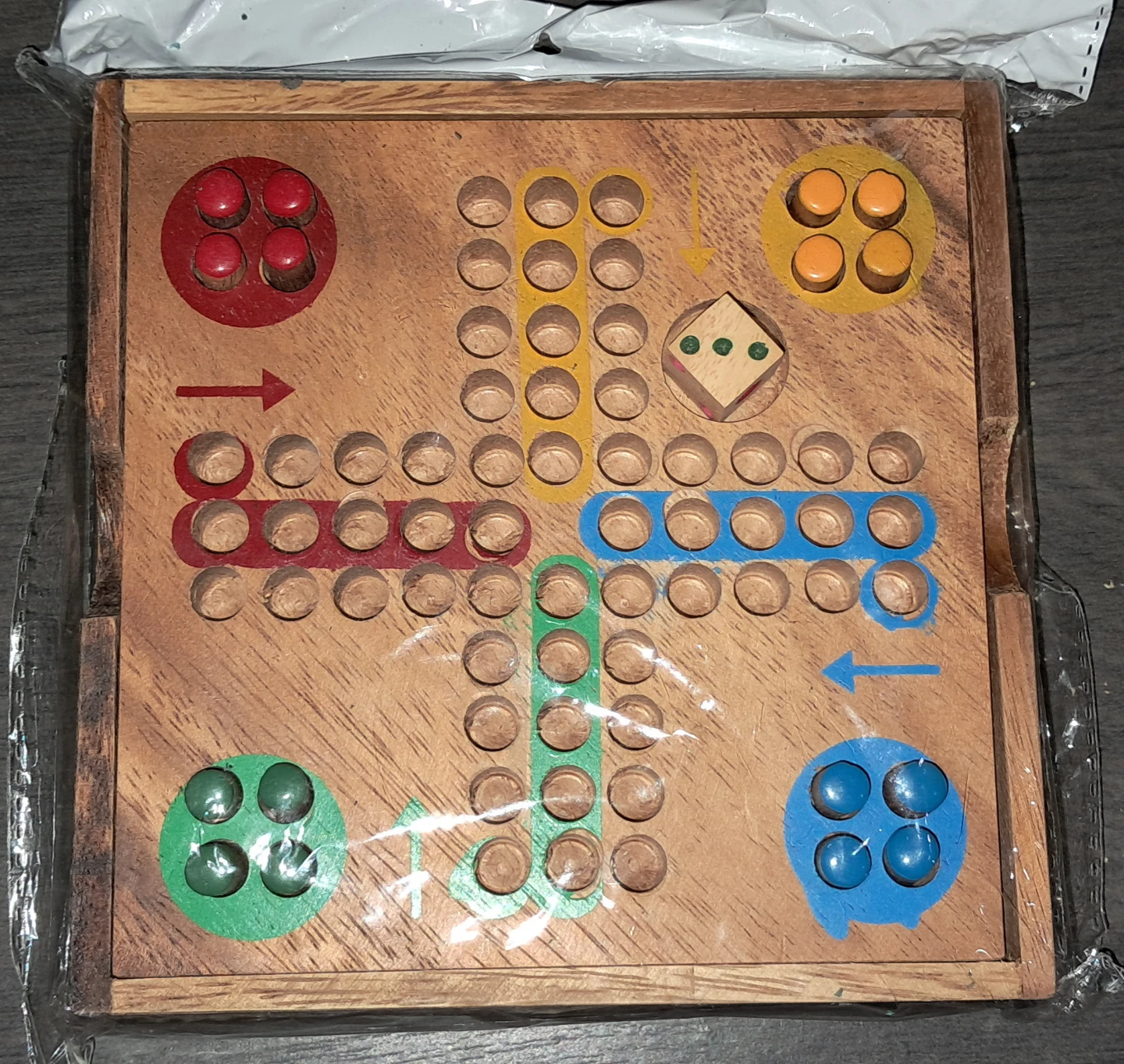 Ethical Thai Wooden Ludo Board Game