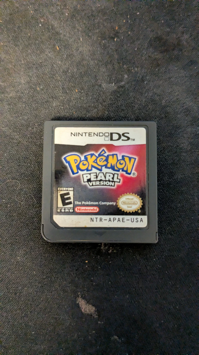 Authentic Pokémon Pearl Version - Nintendo DS Game