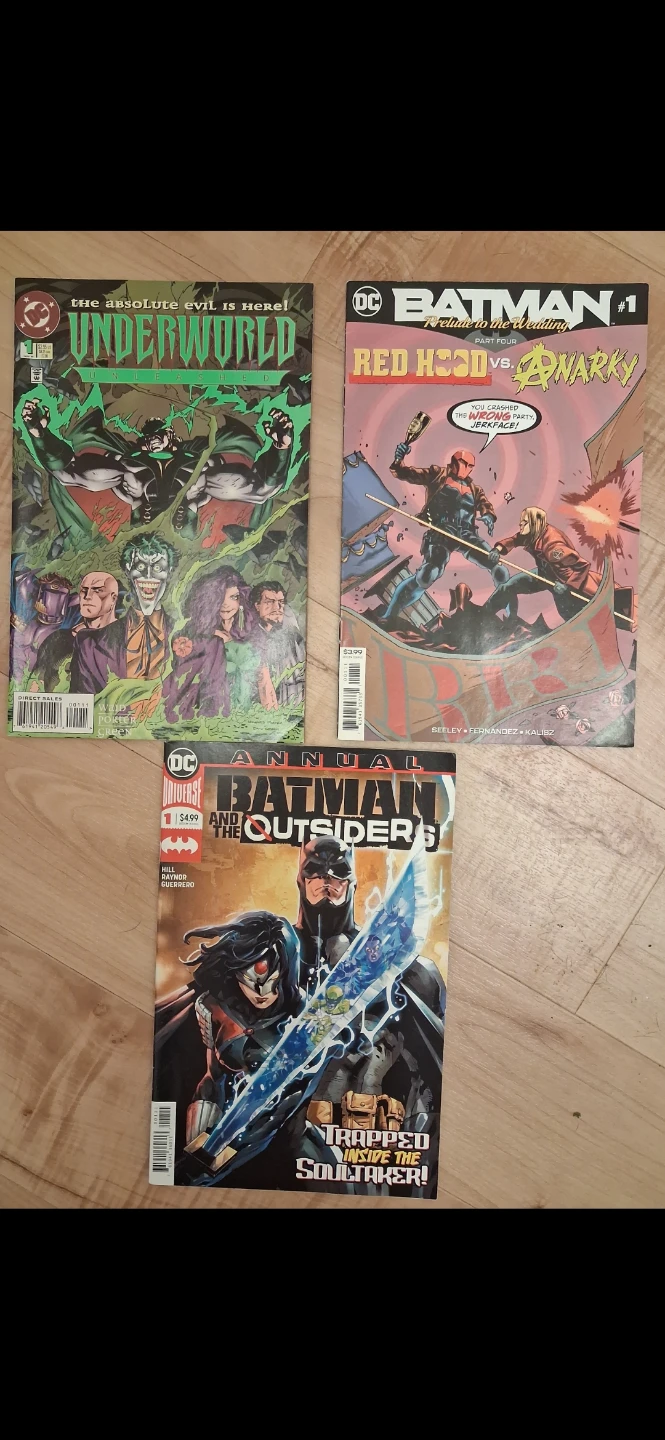 DC Comics Batman Lot  of 8 All number #1 Issues! - photo 2