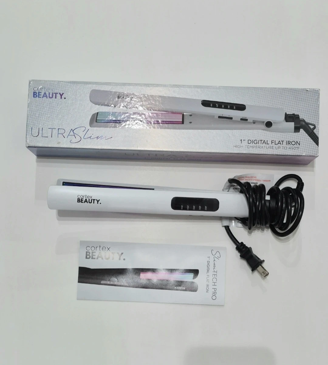 Cortex Beauty UltraSlim 1" Digital Flat Iron