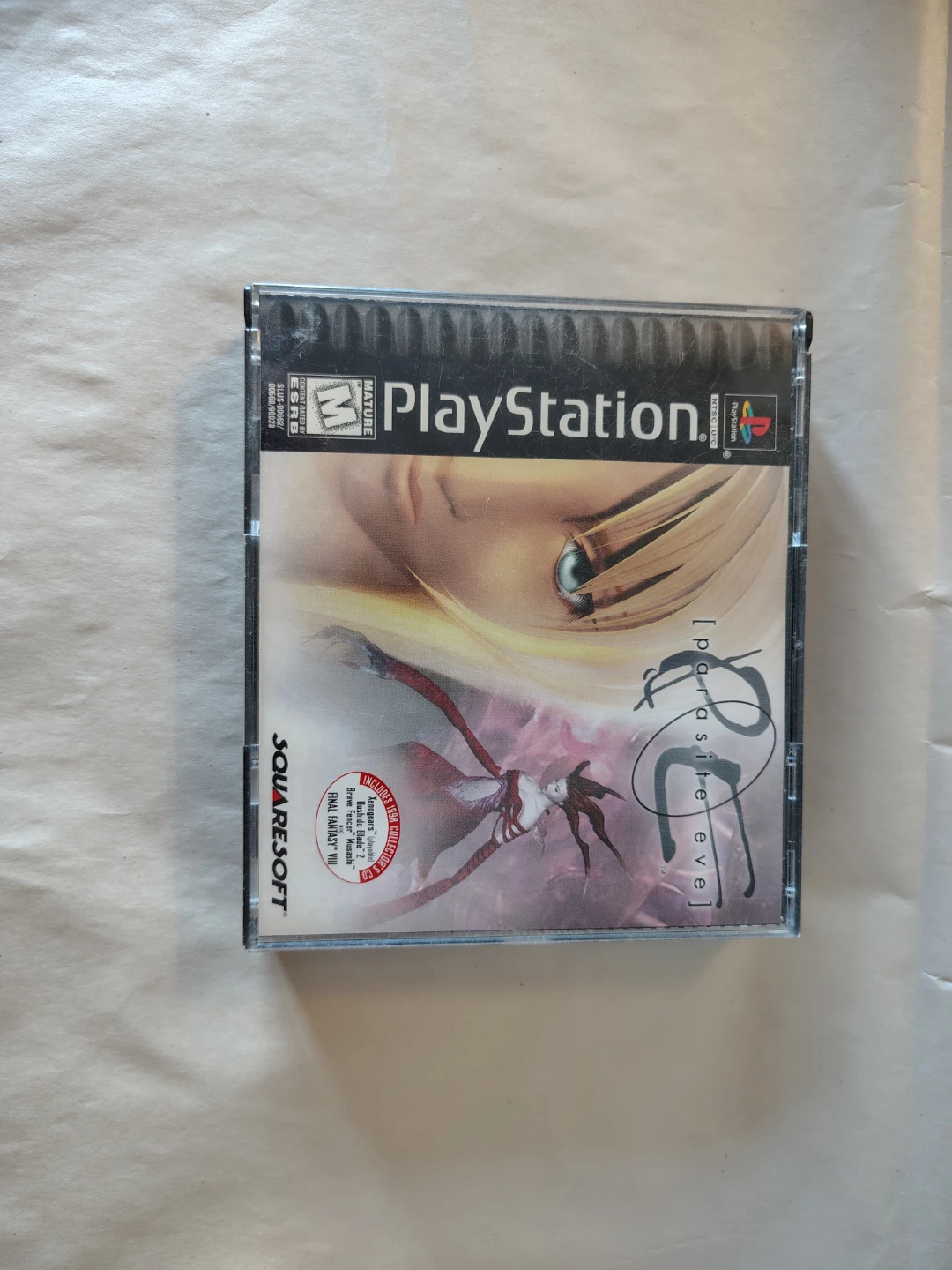 Parasite Eve PS1 CIB complete black label