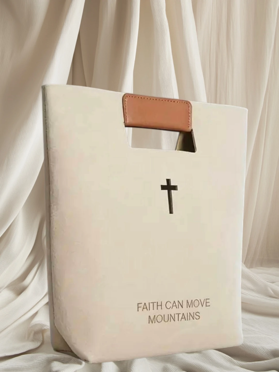 Tote Bag with Cross