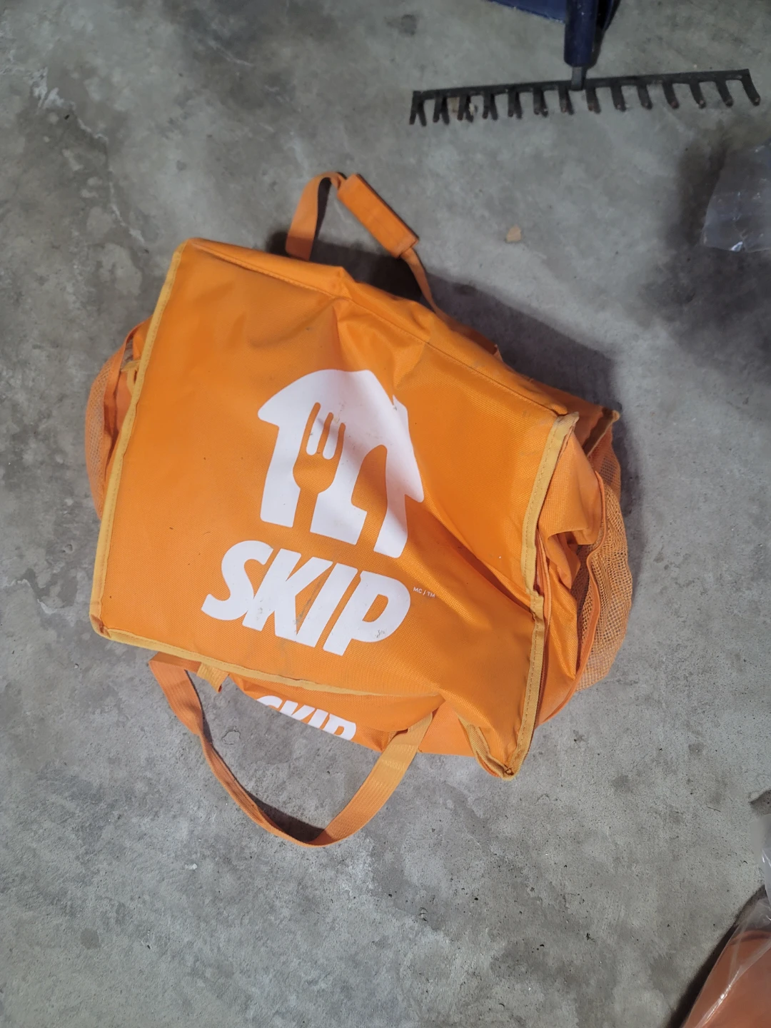 SkipTheDishes Insulated Food Delivery Bag - Orange - photo 2