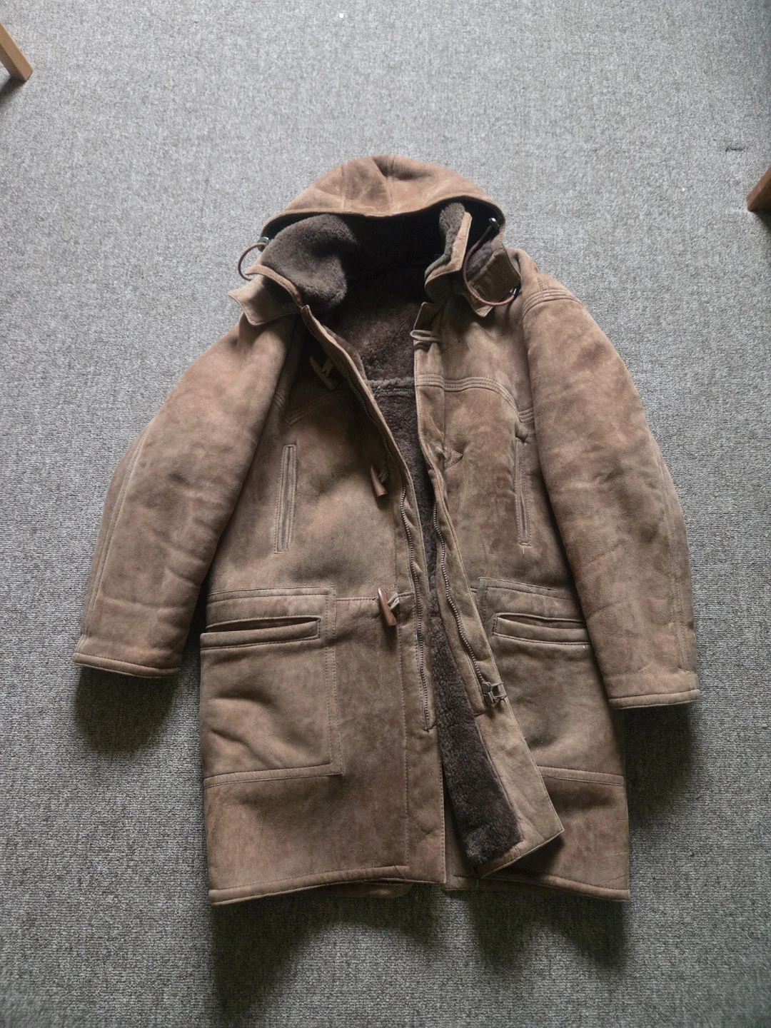 Hide Society Canada Suede Sheepskin Lined Parka