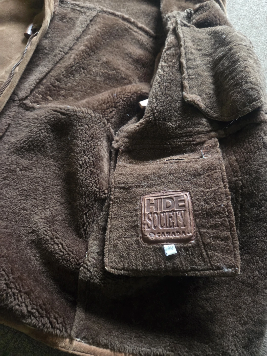 Hide Society Canada Suede Sheepskin Lined Parka - photo 2
