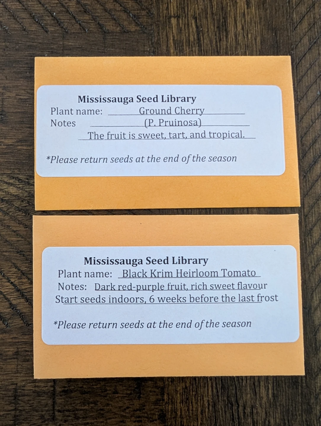 Free seeds Ground Cherry & Black Krim Tomato Seeds🥕