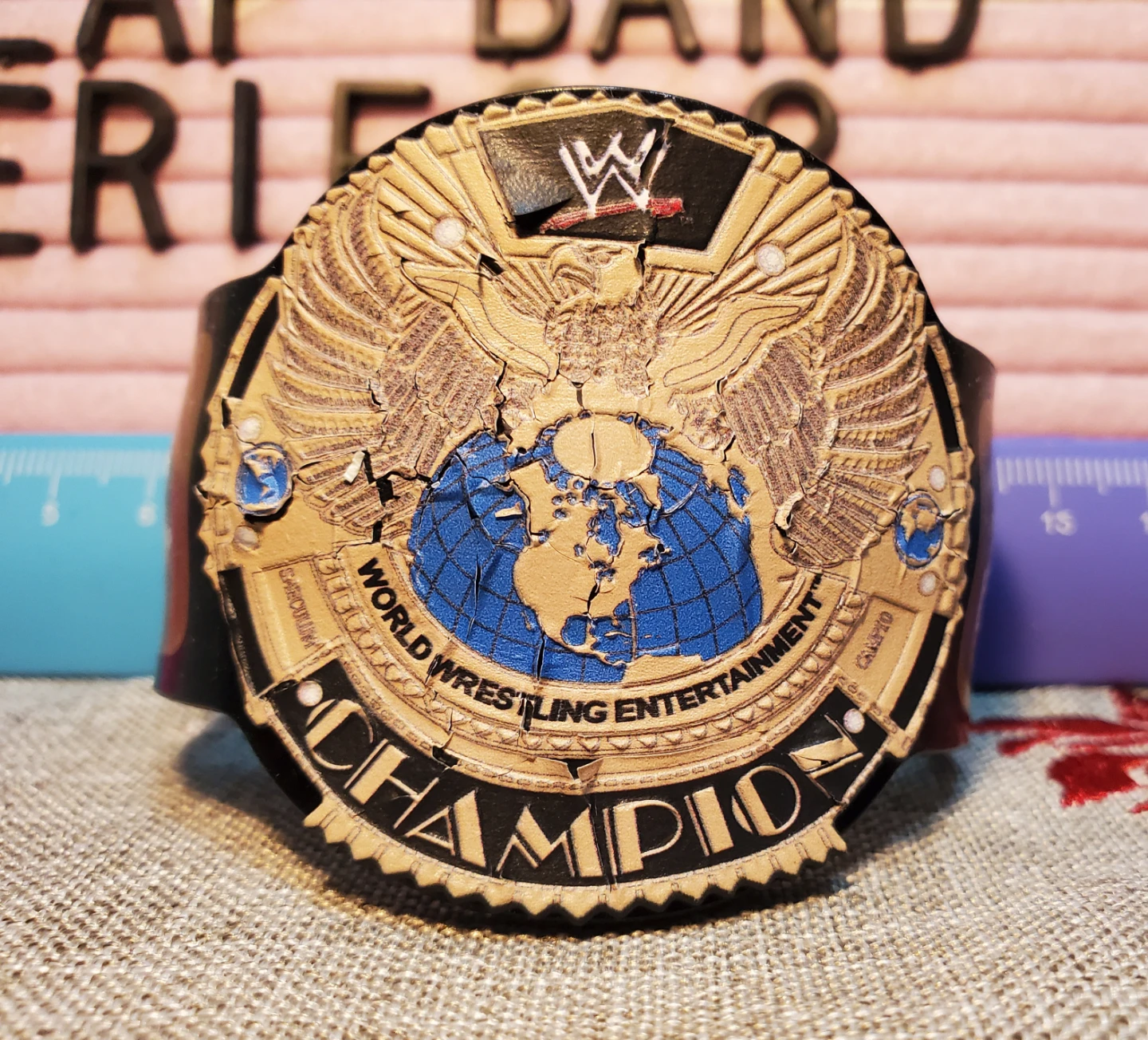 WWE Slapband Series 2 Attitude Era Championship Belt - photo 2