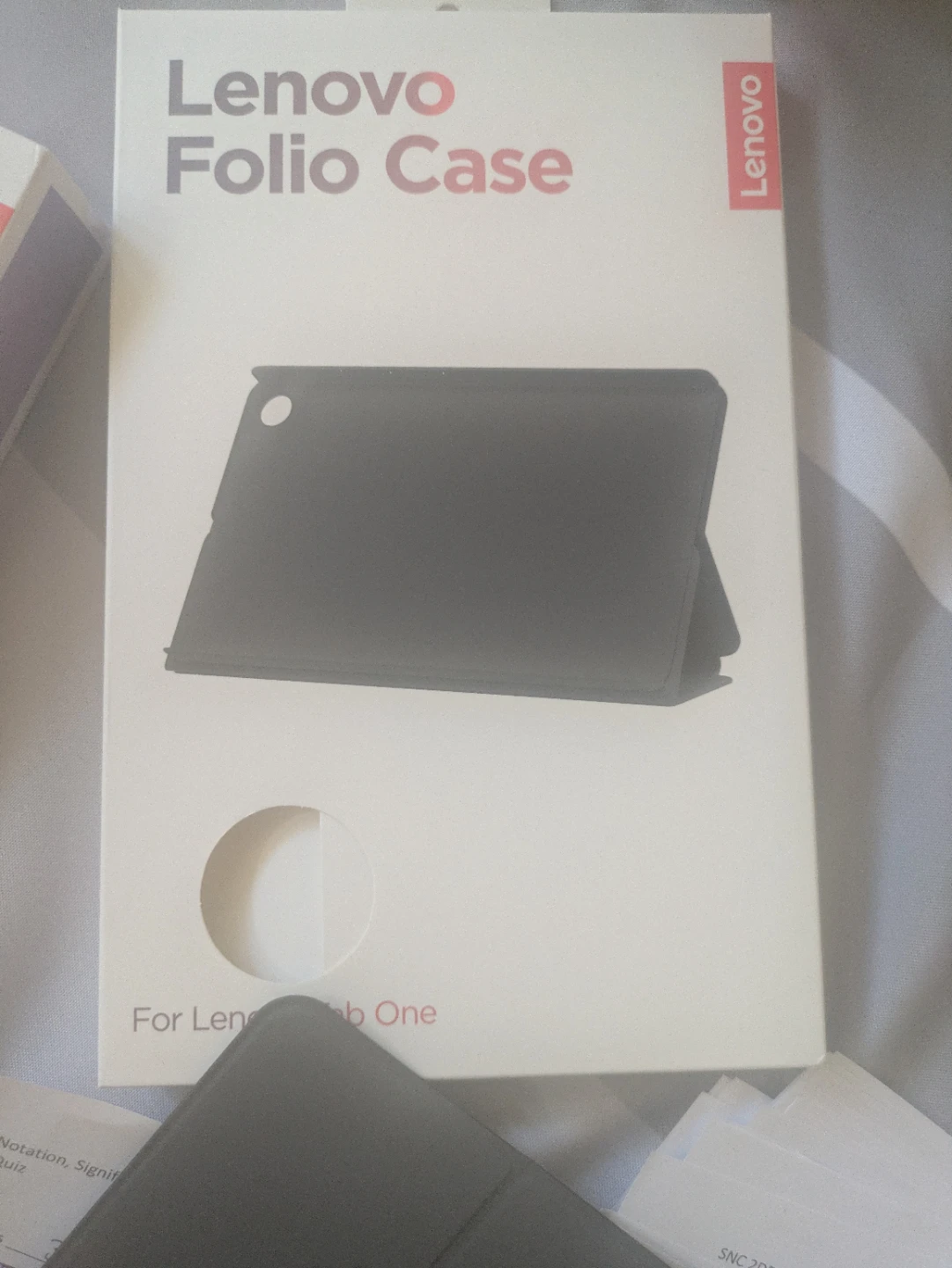 Lenovo Tab One Tablet with Folio Case