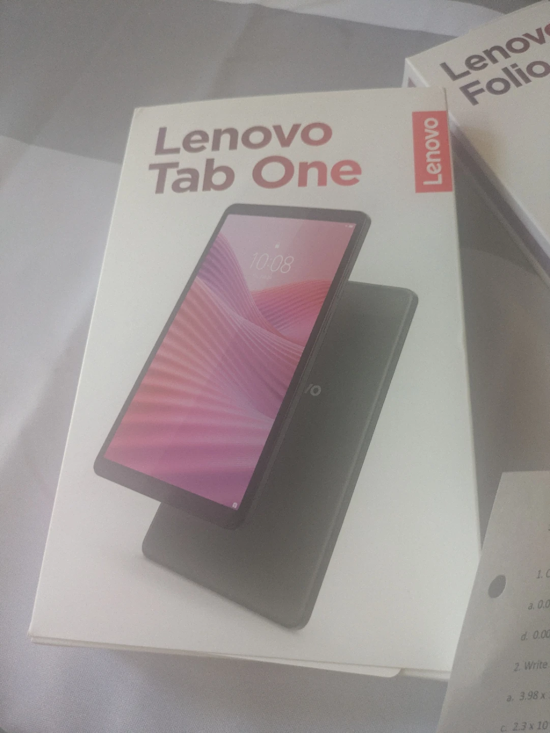 Lenovo Tab One Tablet with Folio Case - photo 3